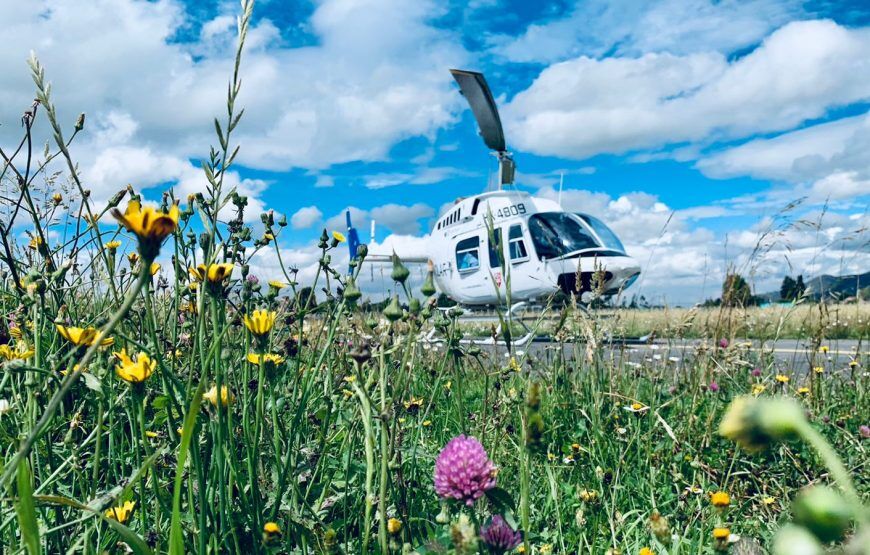 Sobrevuela en Helicóptero los cerros orientales