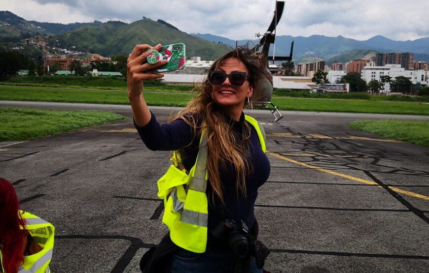 Sobrevuela Medellín en Helicóptero