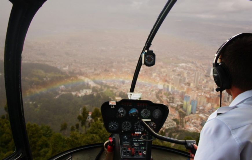 Sobrevuela en Helicóptero los cerros orientales