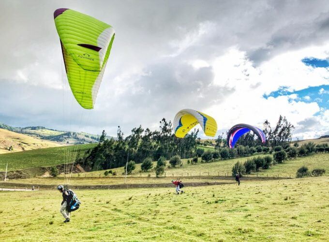 Curso iniciación al Parapente