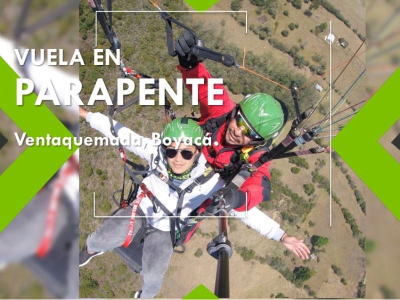 Despierta tu Espíritu Aventurero Parapente en Ventaquemada, Boyacá