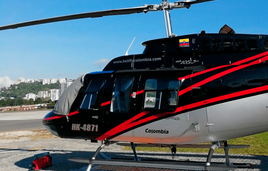 Medellín mágico con tu pareja en Helicóptero