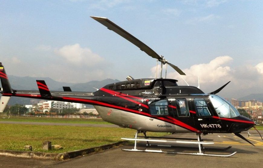 Medellín mágico con tu pareja en Helicóptero