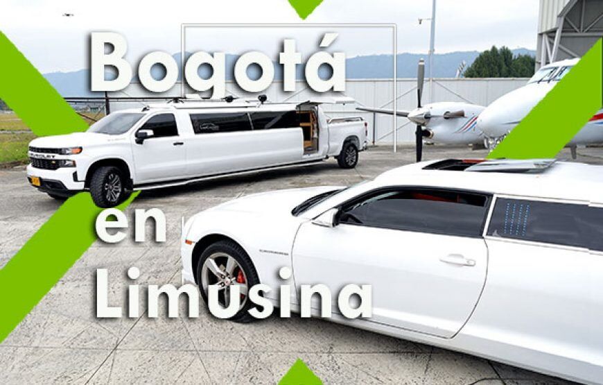 Recorre Bogotá en limusina
