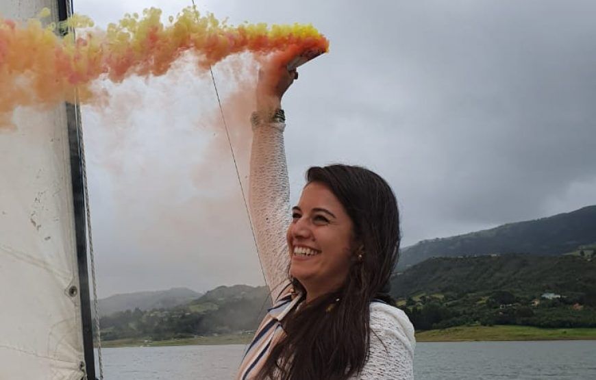Navega en un Velero liviano en Guatavita
