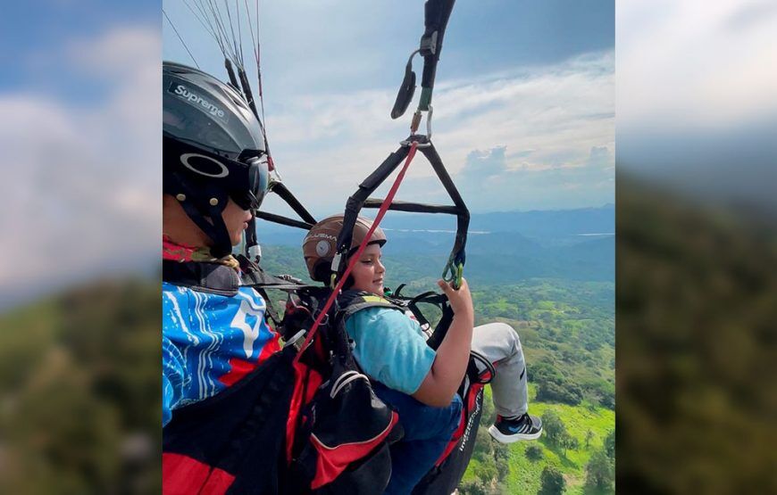 Vuela parapente en Guaduas Cundinamarca