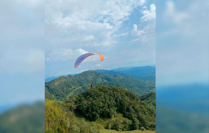 Vuela parapente en Guaduas Cundinamarca