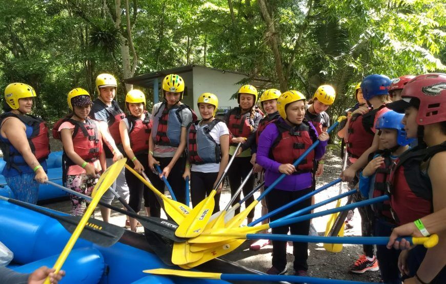Día de aventura en Tobia: Canopy & Rafting cerca de Bogotá