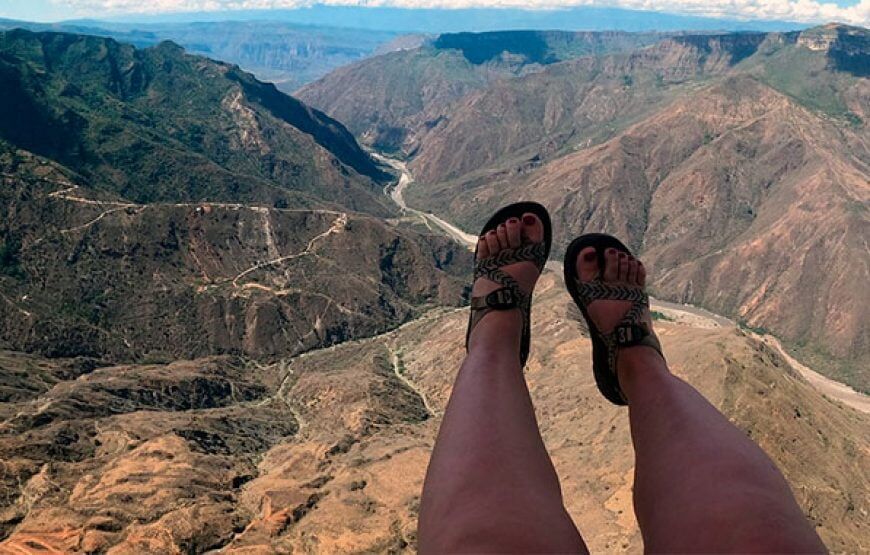 Parapente en el Cañón del Chicamocha Santander